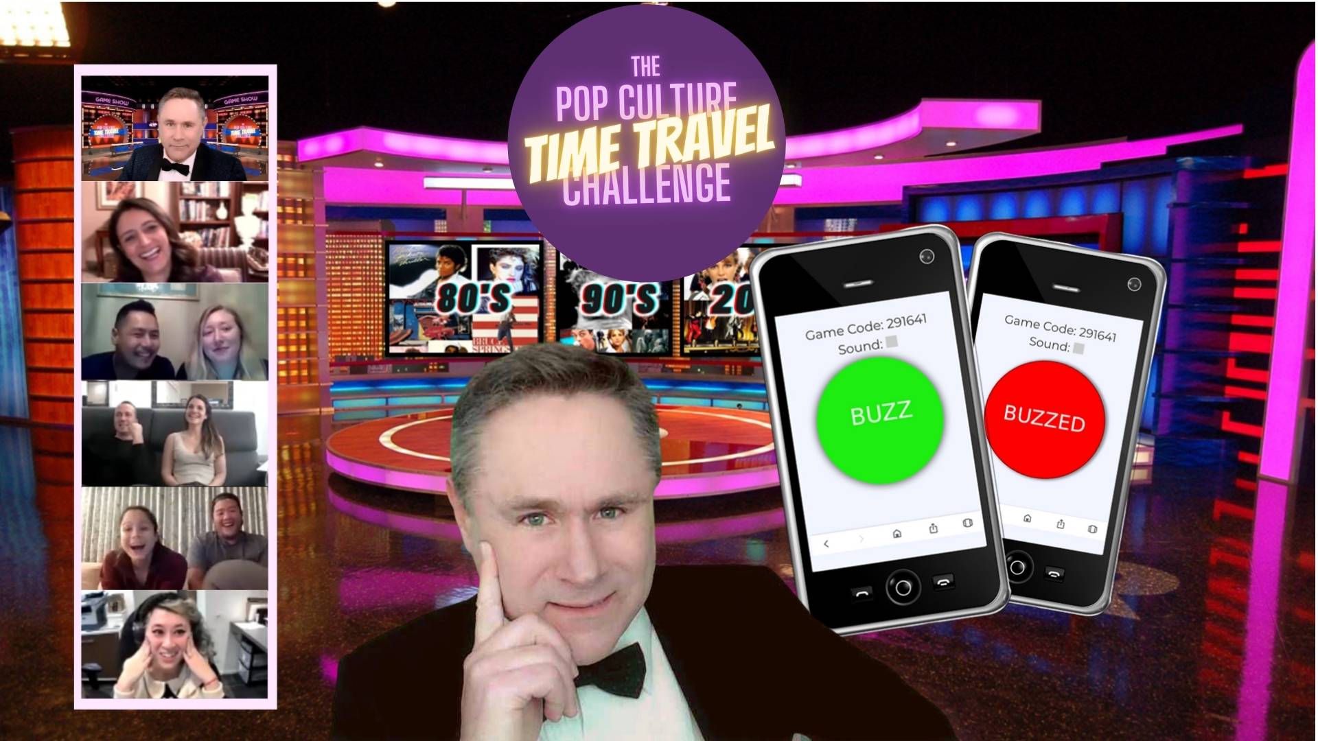 colleagues will love Virtual Pop Culture Trivia Time Machine during covid 19 pandemic