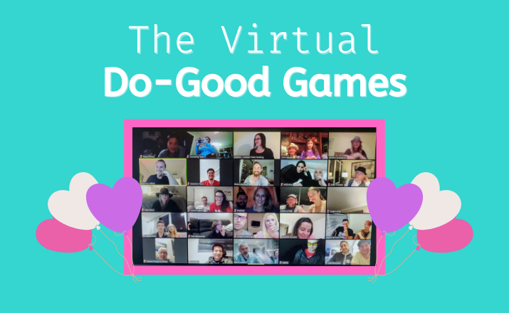 The Virtual Do Good Games is a perfect feel-good team building activity to lift spirits during covid 19