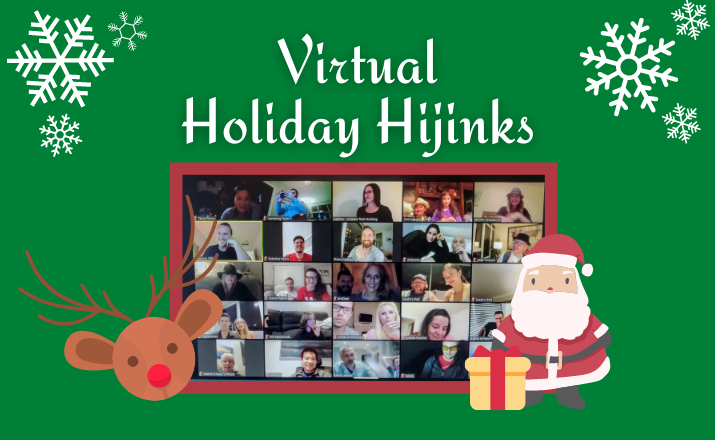 a great virtual team building activity for holiday parties